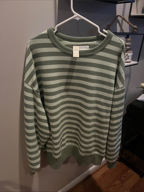 Aerie Tops - NWT womens aerie striped sweatshirt size large